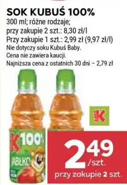 Stokrotka Market Sok Kubuś 100% oferta