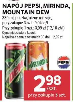 Stokrotka Market NAPÓJ PEPSI, MIRINDA, MOUNTAIN DEW oferta