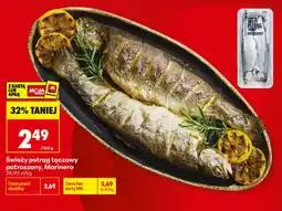 Biedronka Świeży pstrąg tęczowy patroszony, Marinero oferta