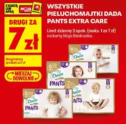 Biedronka Pieluchomajtki Dada Pants Extra Care oferta