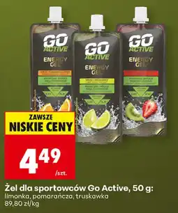 Biedronka Żel dla sportowców Go Active oferta