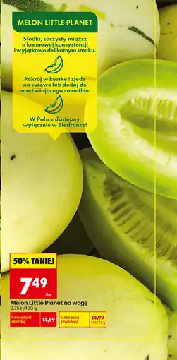 Biedronka Melon Little Planet oferta