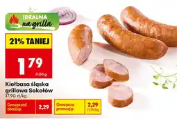 Biedronka Kiełbasa śląska grillowa Sokołów oferta