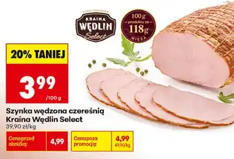 Biedronka Szynka wędzona czereśnia Kraina Wędlin Select oferta