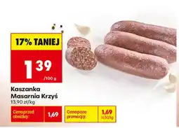 Biedronka Kaszanka Masarnia Krzyś oferta