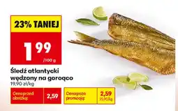 Biedronka Śledź atlantycki wędzony na gorąco oferta