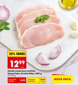 Biedronka Schab wieprzowy kotlety, Mega Paka, Kraina Mięs oferta
