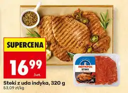 Biedronka Steki z uda indyka oferta
