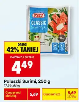 Biedronka Paluszki Surimi oferta