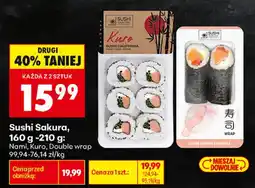Biedronka Sushi Sakura Kuro oferta
