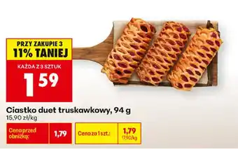 Biedronka Ciastko duet truskawkowy oferta