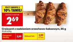 Biedronka Croissant z nadzieniem orzechowo-kakaowym oferta