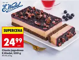 Biedronka Ciasto jagodowe E.Wedel oferta