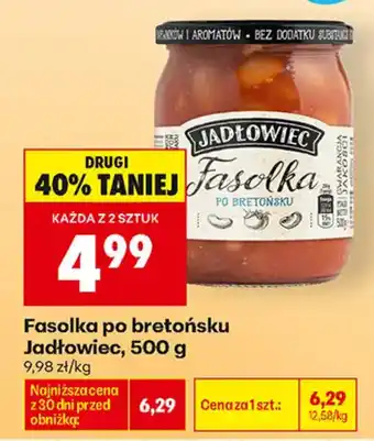 Biedronka Fasolka po bretońsku Jadłowiec oferta