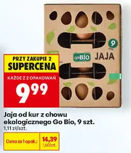 Biedronka Jaja od kur z chowu ekologicznego Go Bio oferta