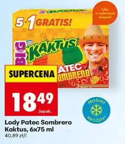 Biedronka Lody Patec Sombrero Kaktus oferta