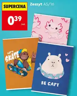 Biedronka Zeszyt A5/16 oferta