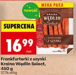 Biedronka Frankfurterki z szynki Kraina Wędlin Select oferta