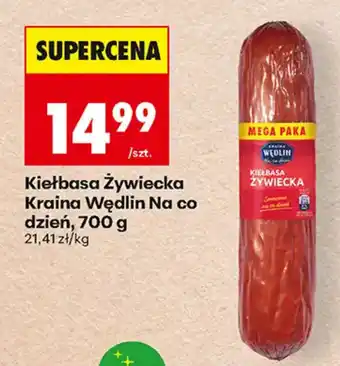 Biedronka Kiełbasa Żywiececka Kraina Wędlin oferta