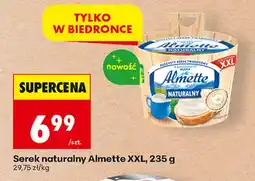 Biedronka Serek naturalny Almette XXL oferta