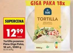 Biedronka Tortilla pszenna Pano Giga Paka oferta