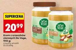 Biedronka Krem z orzeszków ziemnych Go Vege oferta