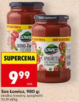 Biedronka Sos Łowicz Spaghetti oferta