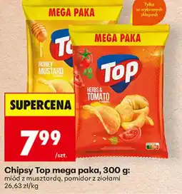 Biedronka Chipsy Top mega paka oferta