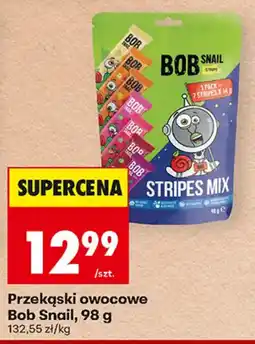 Biedronka Przekąski owocowe Bob Snail oferta