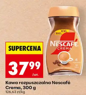 Biedronka Kawa rozpuszczalna Nescafé Crema oferta