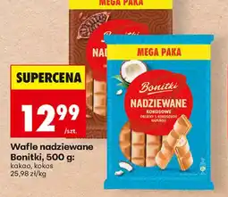 Biedronka Wafle nadziewane Bonitki oferta