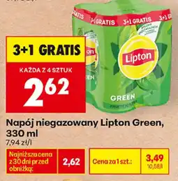 Biedronka Napój niegazowany Lipton Green oferta