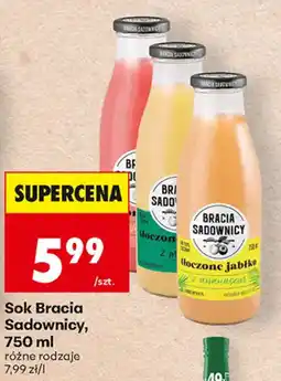 Biedronka Sok Bracia Sadownicy oferta