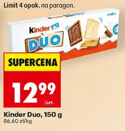 Biedronka Kinder Duo oferta