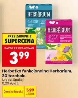 Biedronka Herbatka funkcjonalna Herbarium oferta