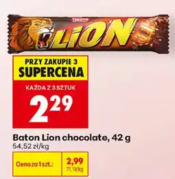 Biedronka Baton Lion chocolate oferta