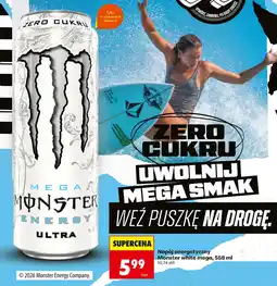 Biedronka Napój energetyczny Monster white mega oferta