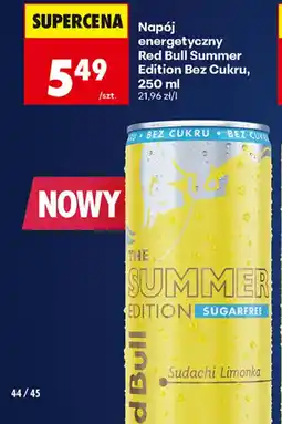 Biedronka Red Bull Summer Edition Bez Cukru oferta