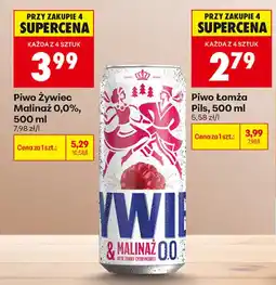 Biedronka Piwo Żywiec Malinaż 0,0% oferta