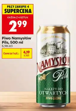 Biedronka Piwo Namysłów Pils oferta