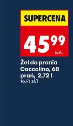 Biedronka Żel do prania Coccolino oferta