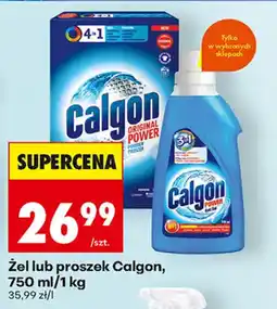 Biedronka Żel lub proszek Calgon oferta