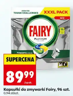 Biedronka Kapsułki do zmywarki Fairy oferta