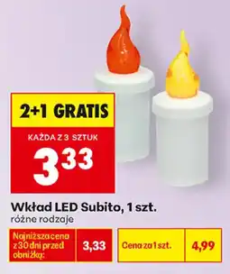 Biedronka Wkład LED Subito oferta