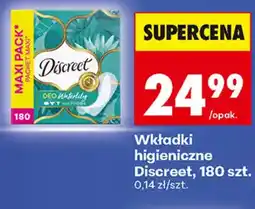 Biedronka Wkładki higieniczne Discreet oferta