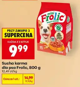 Biedronka Sucha karma dla psa Frolic oferta