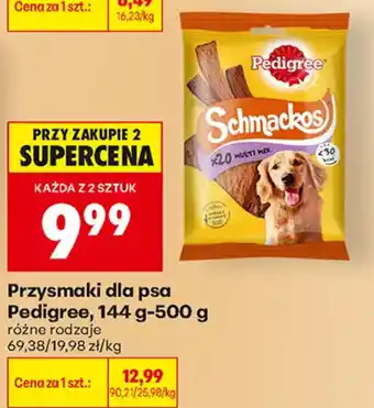 Biedronka Przysmaki dla psa Pedigree oferta