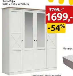 Black Red White Szafa Frija oferta
