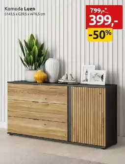 Black Red White Komoda Luen oferta
