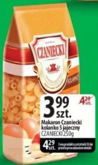Delisso Delikatesy Makaron Czaniecki kolanko 5 jajeczny oferta